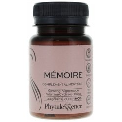 Phytalessence Memory Food Supplement 30 Capsules