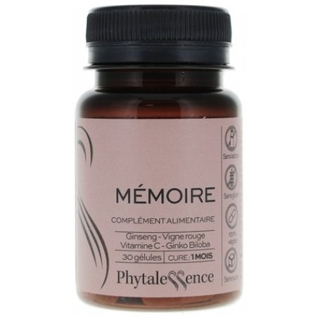 Phytalessence Memory Food Supplement 30 Capsules
