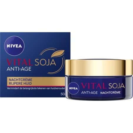 Nivea Vital Soy Anti-Age - 50 Ml - Night Cream