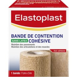 Elastoplast Cohesive Compression Bandage 7cm x 3m - Flesh