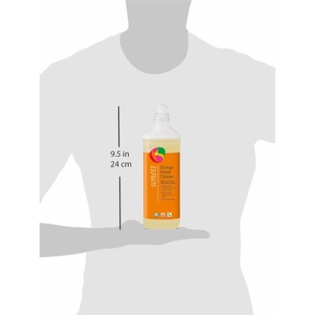 Sonett Organic Universal Orange Powerful Cleaner for Kitchen and Household 3.03 Gallon