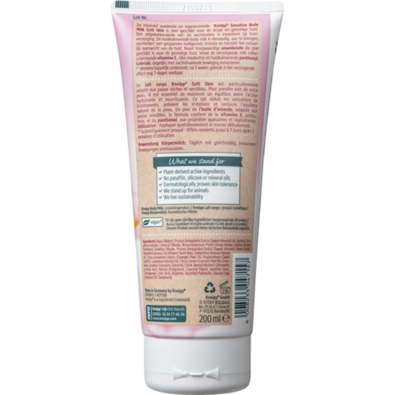 Kneipp Body Lotion Almond - Nourishing Body Lotion For Soft Skin