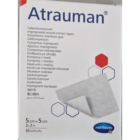 Atrauman Sterile Compresses 5x5 cm - Pack of 10