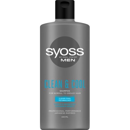 SYOSS MEN CLEAN & COOL 440 ml