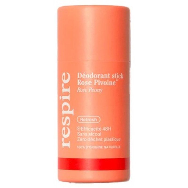 Respire Deodorant Stick Rose Peony Organic 50g