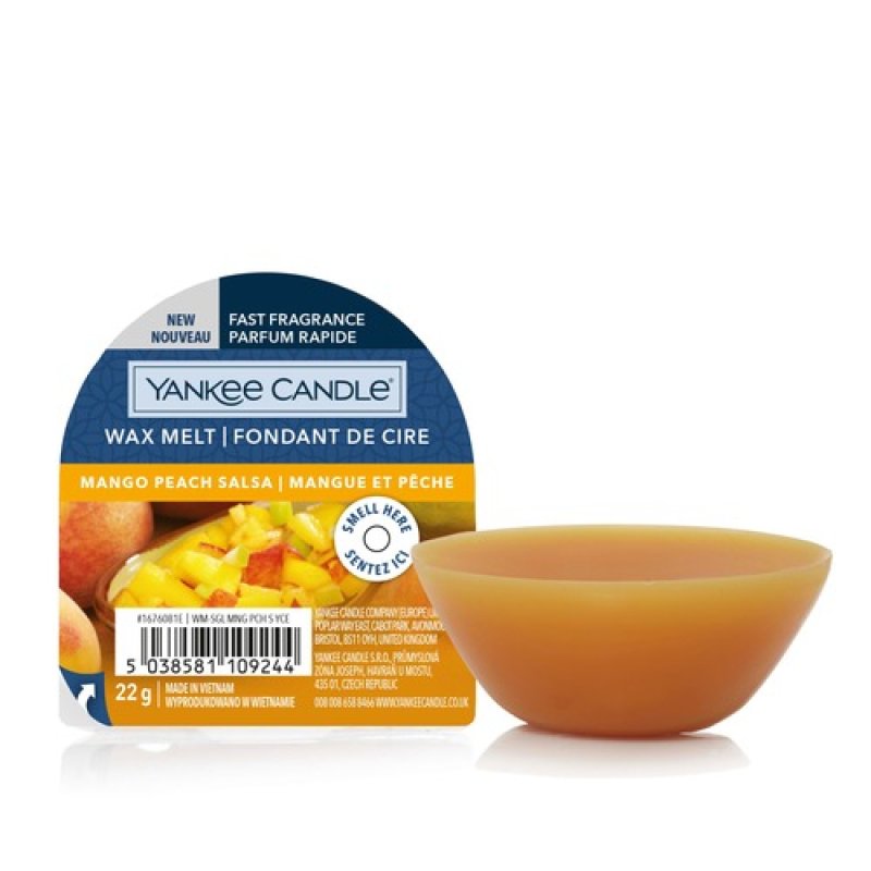 Yankee Candle Wax Melt Mango Peach Salsa
