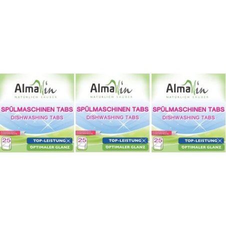 AlmaWin Dishwasher Tablets Pack of 25