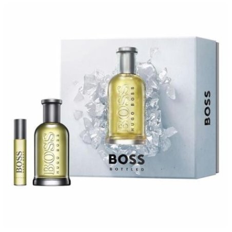 Hugo Boss Boss Bottled Eau de Toilette 100ml 10ml Spray Gift Set for Men