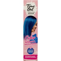 Timeout Marvellous Blue Color Foam Hair Toner Mousse 75ml