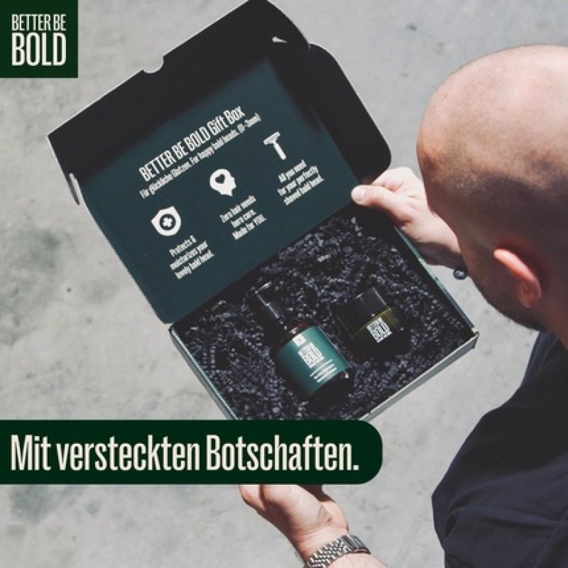Better Be Bold Gift Box for Happy Bald Heads - Vin Diesel Mattifying
