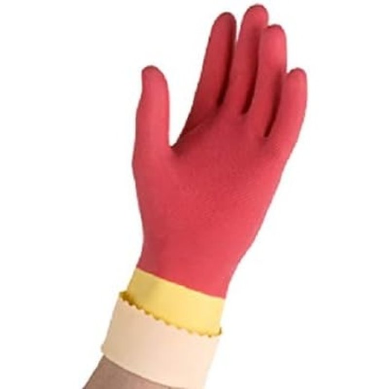 Vileda 681 Home Tough Rubber Gloves - Ideal for Rough Work That Requires Added Protection