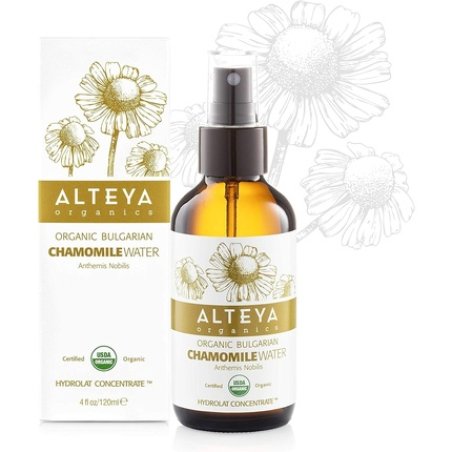 Alteya Bio Chamomile Water Spray 120ml - 100% USDA Certified Organic, Steam-Distilled, Directly from Alteya Organics