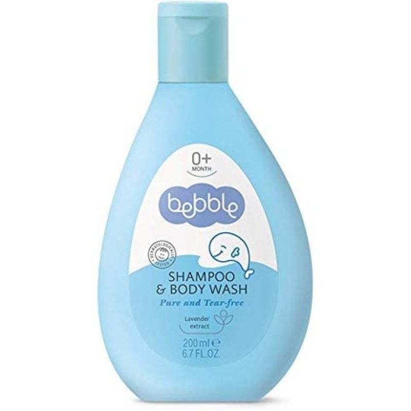 Bebble Baby Shampoo & Bath For Skin And Hair 200 Ml