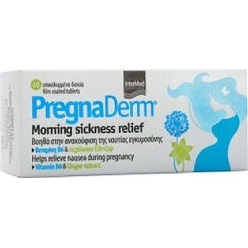 Intermed Pregnaderm Morning Sickness Relief - 60 Tablets