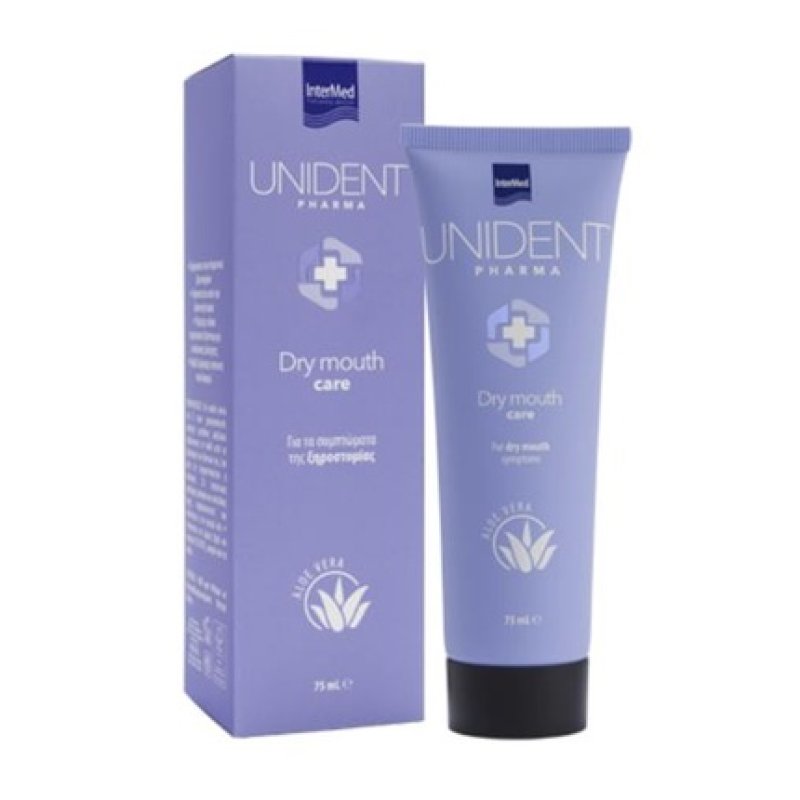 Intermed Intermed Unident Pharma Care Dry Mouth Toothpaste For Oral Care 75ml