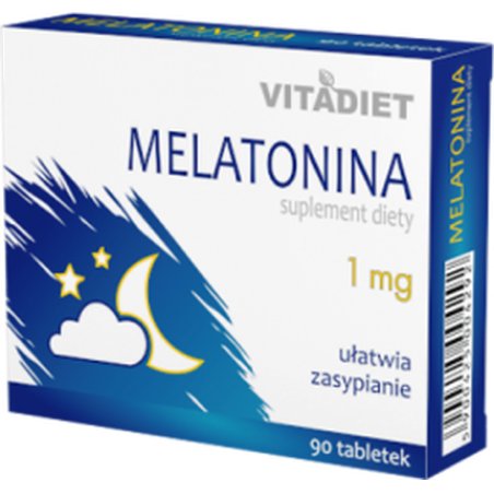 Vitadiet Melatonin 1 Mg - 90 Tablets