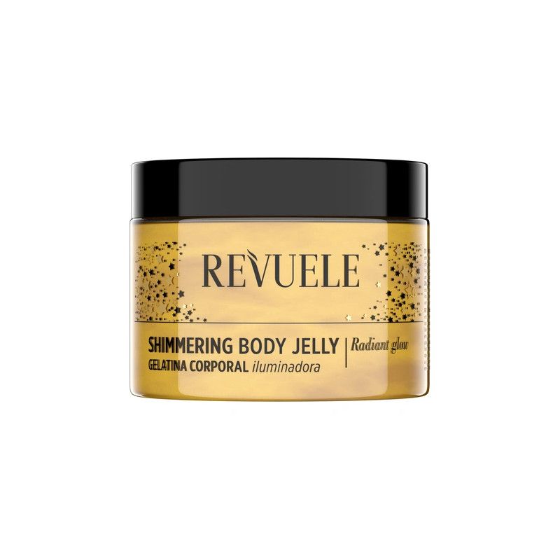 Revuele Shimmering Body Jelly Gold Golden Shine - 400 Milliliters