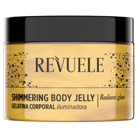 Revuele Shimmering Body Jelly Gold Golden Shine - 400 Milliliters