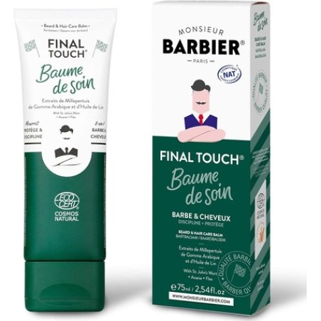 Baume Barbe & Cheveux (75 mL / 2.5 oz)Certifié COSMOS NATURAL par ECOCERT