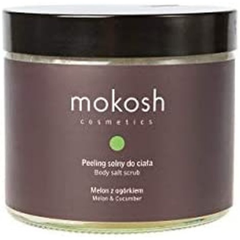 Mokosh Body Salt Scrub Melon with Cucumber