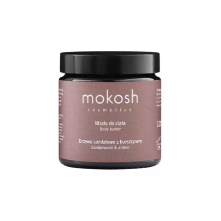 Mokosh Sandalwood Body Butter with Amber 120ml