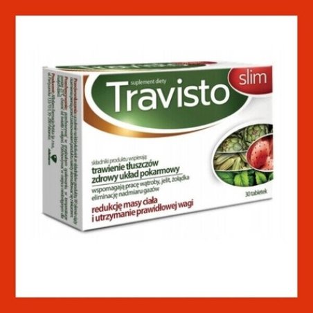 Travisto Slim Tablets for Liver Support, Flatulence Relief, and Fat Burning