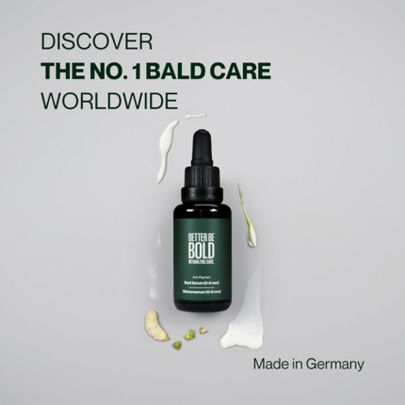 Better Be Bold Anti-Pigment Baldness Serum Against Age and Pigment Spots