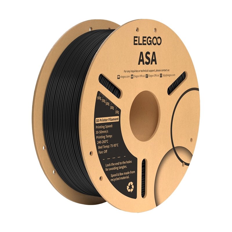 ELEGOO ASA Filament (Black)