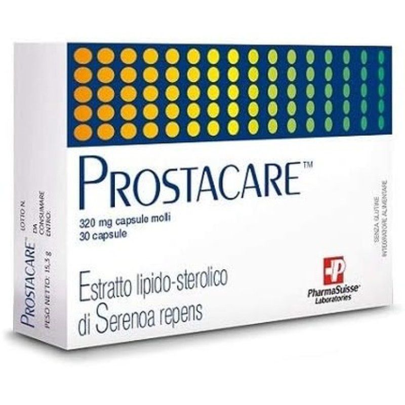 Pharmasuisse Laboratories Prostacare 30 Capsule Molli