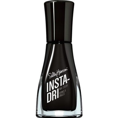 Sally Hansen Insta-Dri 1 Stroke-1 Coat-Done Nail Polish 9.17ml Black To Black