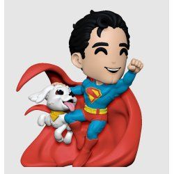 Superman 2025 Vinyl figurine Superman & Krypto 13 cm