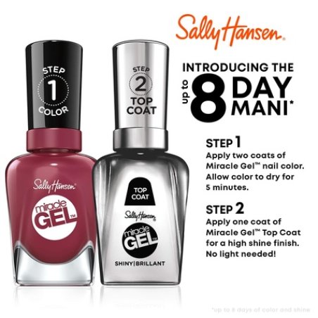 Sally Hansen Miracle Gel Nail Polish 489 V-amplified 14.7ml