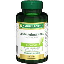 Green-Palm Dwarf Nature's Bounty 100 Capsules
