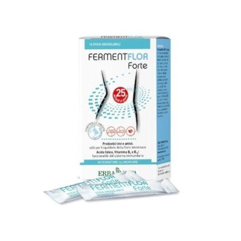 ERBA VITA Fermentflor Forte Digestive Health Supplement 10 Sticks