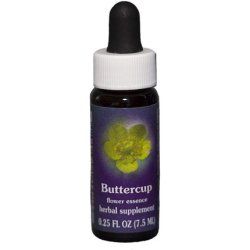 Flower Essence Services Buttercup Supplement Dropper 0.25 Ounce