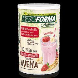 Pesoforma Nature Line Meal Replacement Smoothie Strawberry Banana 12 Meals