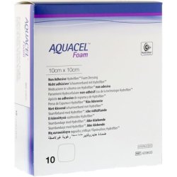Convatec Italia Aquacel Foam Non Adhesive 10 x 50g - Pack of 10