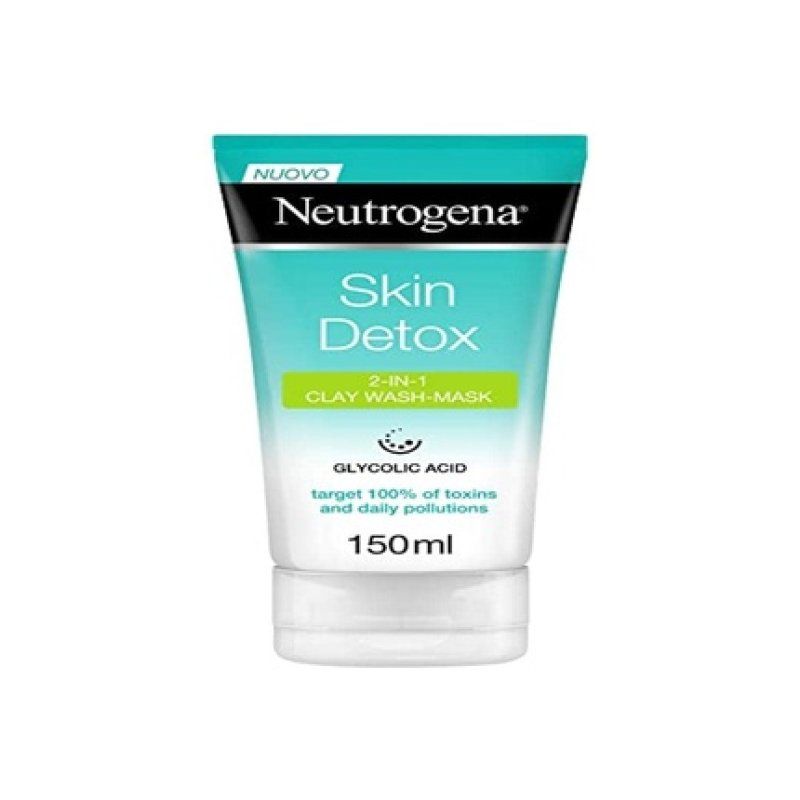 Neutrogena Skin Detox Face Scrub and Cleansing Mask with Clay 150ml