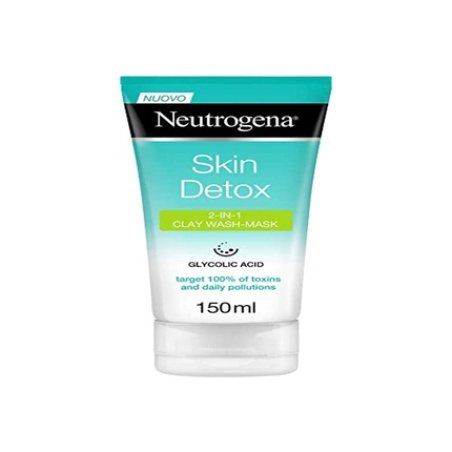 Neutrogena Skin Detox Face Scrub and Cleansing Mask with Clay 150ml