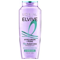 L'Oreal Paris Elvive Hyaluronic Pure Shampoo for Oily Skin and Roots