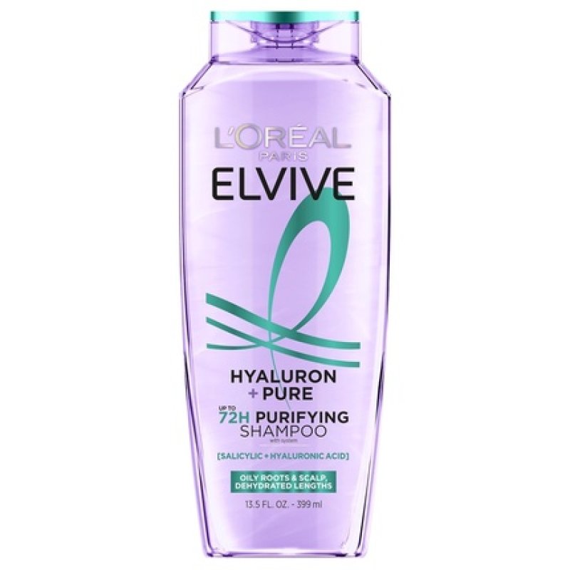 L'Oreal Paris Elvive Hyaluronic Pure Shampoo for Oily Skin and Roots