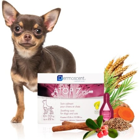 Dermoscent Atop 7 Spot-On for Dogs and Cats Up to 22lbs