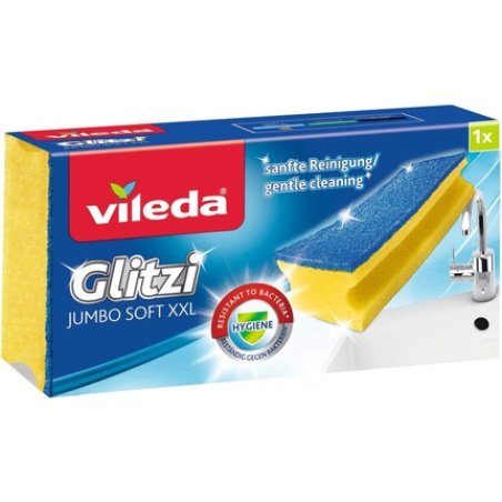 Vileda Glitzi Jumbo Gentle Cleaning Sponge