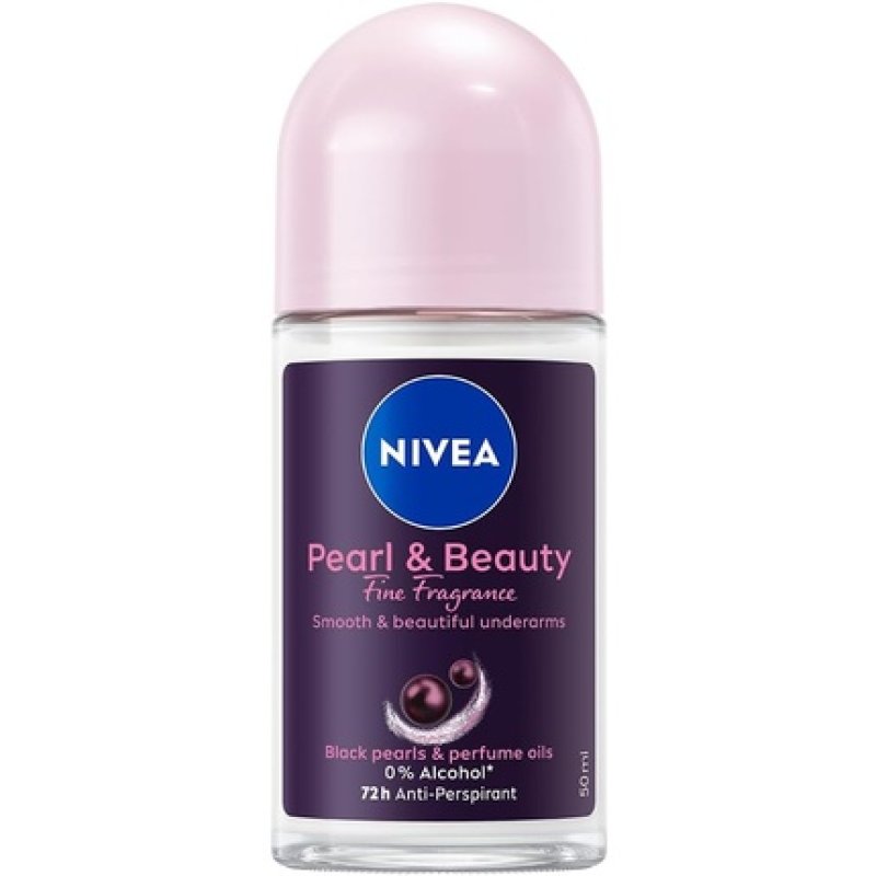 Nivea Pearl & Beauty Roll-On Deodorant 50ml for Women