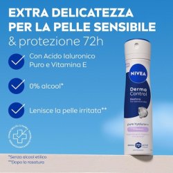 Nivea Deodorant Spray Derma Control Restore 150ml Women's Deodorant
