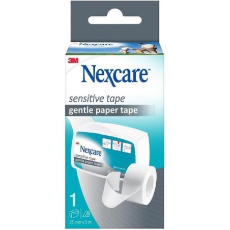 Nexcare Paper Sensib White 25mm x 5m