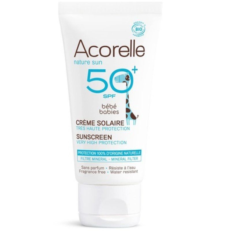 Acorelle Sunscreen for Babies 3 Months Plus SPF50 50ml