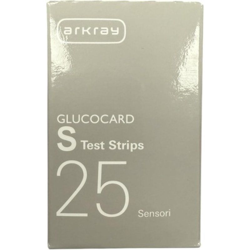 Glucocard S Test Strips 25 Strips