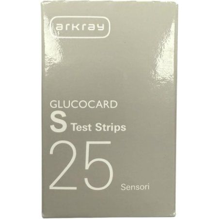 Glucocard S Test Strips 25 Strips