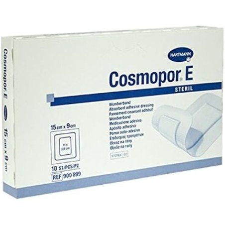 Cosmopor and Adhesive Plaster Nonwoven 15x9cm - Pack of 10